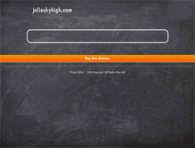 Tablet Screenshot of julieskyhigh.com